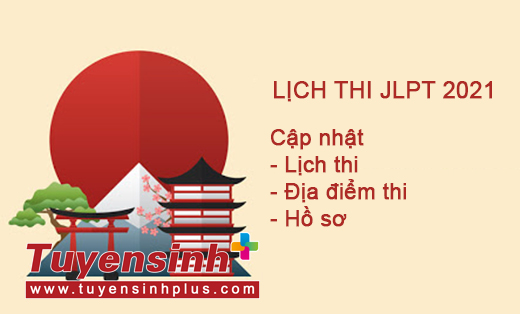 lịch thi jlpt 2021