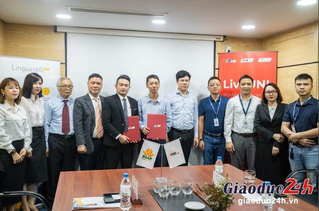 VTVlive và REAP ký kết hợp tác chiến lược: Đổi mới việc học, thi và đánh giá năng lực tiếng Anh của người Việt Nam - Ảnh 1.